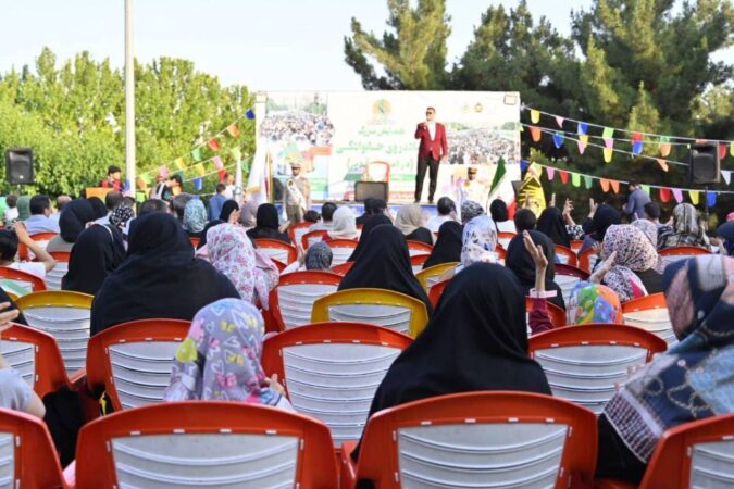 جشن بزرگ خانوادگی “در امتداد غدیر”در بوستان یاس فاطمی برگزار شد