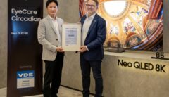 تلویزیون‌های Neo QLED و Lifestyle سامسونگ گواهی EyeCare Circadian را دریافت کردند