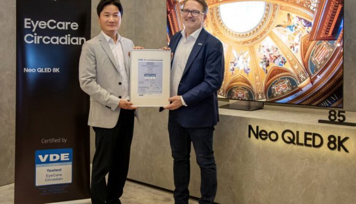 تلویزیونهای Neo QLED و Lifestyle سامسونگ گواهی EyeCare Circadian را دریافت کردند تلویزیونهای Neo QLED و Lifestyle سامسونگ گواهی EyeCare Circadian را دریافت کردند