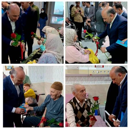 بازدید مدیرعامل بیمه دی از تنها مرکز نگهداری والدین شهدای کشور در مشهد بازدید مدیرعامل بیمه دی از تنها مرکز نگهداری والدین شهدای کشور در مشهد