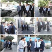 تشریح اقدامات اجرا شده طرح ۳۶۰ درجه عمرانی منطقه۹