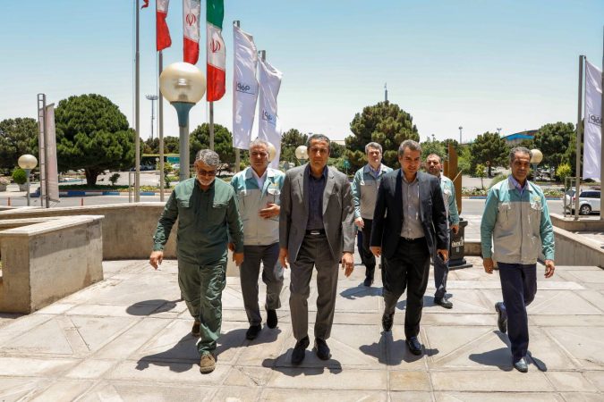 حضور رئیس هیات عامل ایمیدرو در فولاد مبارکه و تأکید بر تداوم جریان تولید حضور رئیس هیات عامل ایمیدرو در فولاد مبارکه و تأکید بر تداوم جریان تولید