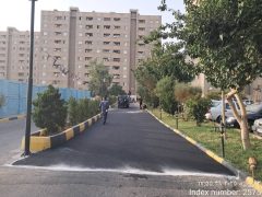 اجرای عملیات لکه‌گیری و روکش آسفالت در ۳۳۵۰ متر مربع از سطح معابر منطقه ۱۹