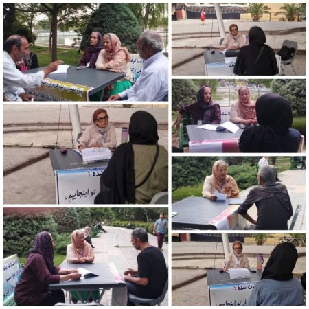 برپایی میز مشاوره رایگان روانشناختی در منطقه۹