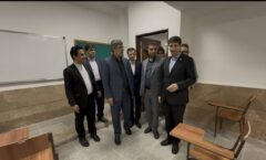 افتتاح مدرسه ۱۵ کلاسه چادرملو در اردکان