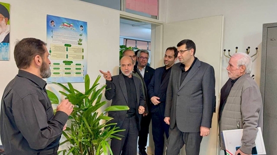 دیدار مشاور وزیر و مدیرکل حوزه وزارتی با مسئولان مرکز مقاومت بسیج وزارت صمت