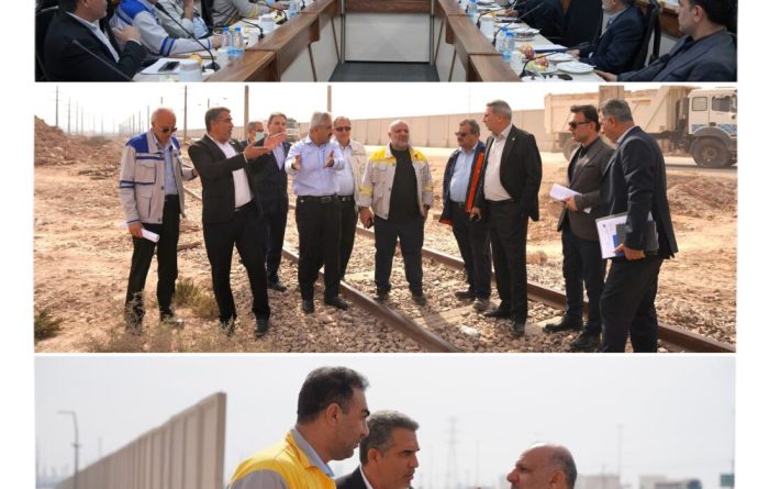 نشست مشترک پتروشیمی اروند و راه‌آهن جنوب برای احداث جایگاه ریلی بارگیری کاستیک مایع