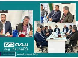 بازدید سرزده رئیس کل بیمه مرکزی از مدیریت بیمه دی مازندران همزمان با معارفه مدیر استان