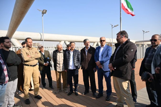نخستین بازدید گروهی نخبگان و بزرگان شمیران از ابر پروژه های شهری تهران