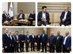 مدیرعامل بانک مسکن به استان هرمزگان سفرکرد/ بازدید دکتر خورسندیان از شرکت نفت ستاره خلیج فارس و گفتگو با مدیران شرکت