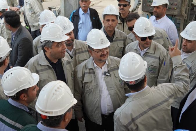 انجام تست عملیاتی ناحیه پایانی پتروشیمی صدف خلیج‌فارس با حضور مدیرعامل هلدینگ خلیج‌فارس