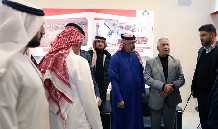 بازدید سفیر عربستان و رئیس خانه معدن ایران از غرفه ایمپاسکو