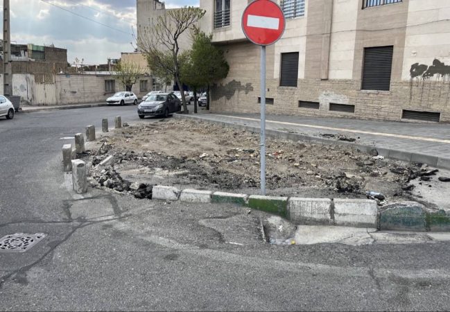 روان سازی تردد در شهرک نفت با اصلاح هندسی و تعریض معبر