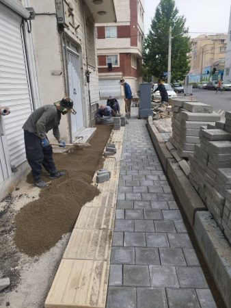 پیاده‌راه سازی و مناسب‌سازی معابر برای تسهیل تردد شهروندان