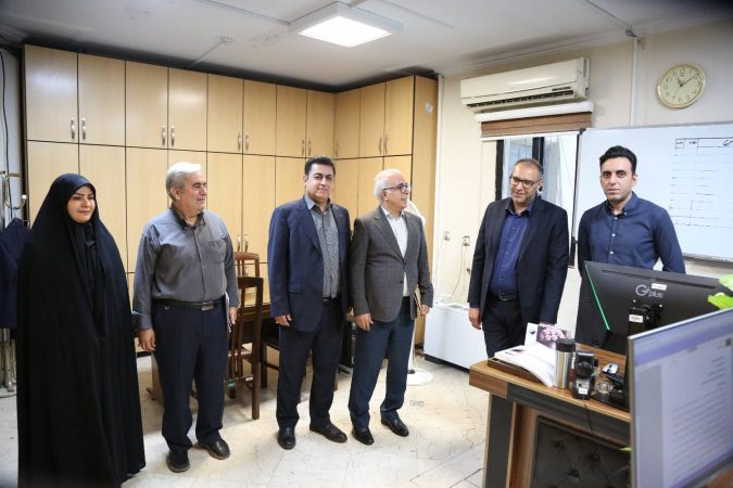 دیدار مشاور ارشد رئیس سازمان بازرسی کل کشور  به همراه رئیس هیأت مدیره پست بانک ایران با مدیرعامل صندوق رفاه و تأمین آتیه کارکنان و بازدید از شعبه میرزای شیرازی بانک