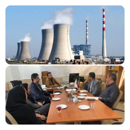 سومین نیروگاه بزرگ حرارتی  کشور فیروزه ای شد