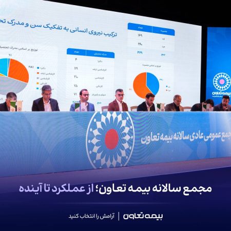 مجمع عمومی عادی سالانه صاحبان سهام بیمه تعاون با محوریت تصویب صورت‌های مالی سال ۱۴۰۴ برگزار شد
